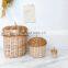 Rattan Acorn Storage basket Handmade woven Christmas Decoration