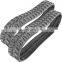 Chinese manufacturer track roller Kubota harvester track roller DC35 400*90*43 rubber track