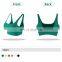 New Arrival Rib Yoga Adjustable Bra Gym Backless Fitness Sports Tops