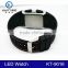 Mens Womens Rubber LED Watch Date Sports Bracelet Digital Wrist Watch