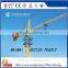 60m jib length 6T tower crane QTZ80 serialsself erecting tower crane