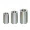 rebar sleeve, construction connecting sleeve, straight thread connecting sleeve, rebar connecting nut, threaded rebar sleeve