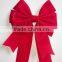 Velvet Butterfly Ribbon Bow With 4 Wings and Tail Decorative Tie Bows