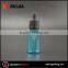 30ml blue-green pet e-liquid plastic bottle with glass dropper pipette