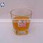 unbreakable squared shaped transparent glass drinking cups