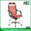 Ergonomic comfortable elastic office chair with headrest