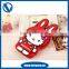 New arrival cute colorful 3d silicone phone case for iphone accessories