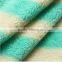 Knitting plaid fleece fabric for baby clothing