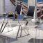 New Stainless Steel Dining Table Designs Modern Home Dining Furniture(SZ-DT103C)
