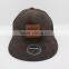 custom leather patch logo snapback hats wholesale, corduroy snapback hat