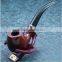 Classic Wooden Smoking Tobacco Pipe with Pouch and stand