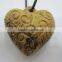 Heart shape mixed stone jewellery pendant manufacturer