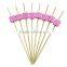 New Design for Party Cocktail Bamboo Decorative Picks