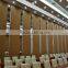 Office division soundproof wooden movable wall