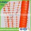 Plastic orange safey mesh