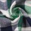 Cheap price 100% cotton skirt fabric yarn dyed plaid fabric