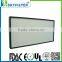 Gel gap Mini-pleat HEPA filter H13/ cassette/ceiling type air filter