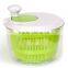 2016 BSCI Audit Factory Direct Sale Plastic Salad Spinner with Crank handle Plastic Salad Maker