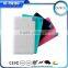 Universal slim powerbank credit card 4000mah with cable