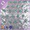 New arrival! Popular in western sequin dress fabric with five-pointed star pattern sequins lace fabric