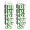 Acrylic rotating bag floor display stand