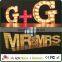 metal frame sign Acrylic Led Letters