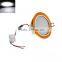 LED downlight 3W High Power Cool White-Golden panel Round Led Down Light