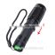 2000Lm CRE E XM-L XML T6 Zoomable Adjustable 18650 LED led torch flashlight