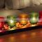 2016 Hot sale tea light candle glass holders for home