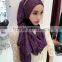 NL176 new style shimmer long muslim scarf