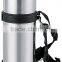 2014 hot sale double wall stainless steel s/s vacuum travel pot with handle 500ML 750ML 1000ML