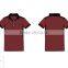 custom professional club ribbing soccer polo shirt