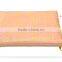 Golden Color With Heart Printing Makeup Brush Bag Case High Capacity