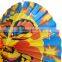 Smile Face Handmade Paper Party Decoration Fan