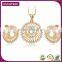 Fine Jewelry Wholesale Gold Stainless Steel Set Jewelry