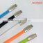 Mfi Certificated Five colour usb data cable for Iphone