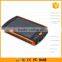 Hot selling high capacity solar laptop charger 23000mah for laptop and mobile phone