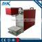 SK CO2 rf laser marking machine manufacturer 10W/20W/30W/50W color fiber laser marking machine