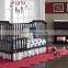 new design hot sale friendly solid bamboo portable baby bed /crib folding bamboo baby cot