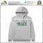 Custom high quality men plain hoodies