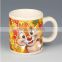 11 oz straight mug ceramic mug with cute design