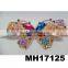 fashion flower african butterfly crystal butterfly hair clips wholesale