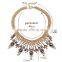 2014 New Fashion Chain Choker Shourouk Vintage Rhinestone Alloy Ethnic Bib Statement Necklaces & Pendants Women Jewelry