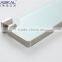 3305 2016 top selling simple european style 304 stainless steel Bathroom accessories single glass shelf                        
                                                Quality Choice
