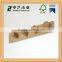 Wholesale rustic cheap bedroom antique decorative wooden wall mount hook