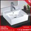 2016 new products ceramic Sanitary ware small corner hand wash basin