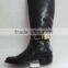 Germany party cowhide genuine leather elegant work used zipper pointed high heel boots