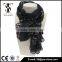 black fashion 100% Viscose new scarf of alphabet Alphabet print scarf