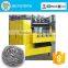 high efficiently factory 8 wires 4 balls cleaning scourer making machine from Shandong