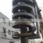 helical plastic chain conveyor for carton lifting